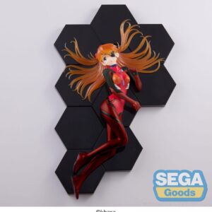 Figura Evangelion Asuka Langley Acostada Luminasta