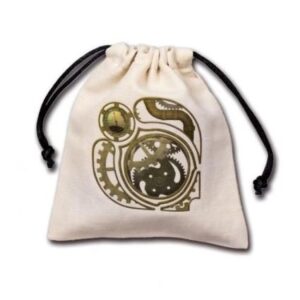 Bolsa de dados Q Workshop SteamPunk Beige