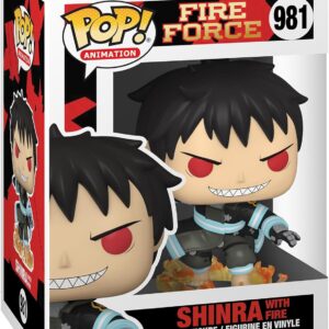 Funko Pop! Fire Force Shinra with Fire