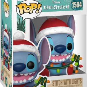 Funko Pop! Stich Navidad Con Luces