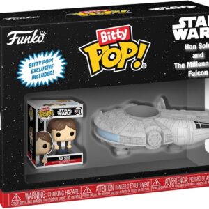 Funko Bitty Rides Han Solo Millenium Falcon