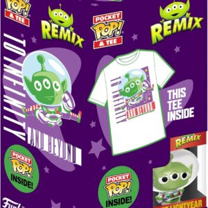 Funko Pop! & Tee Star Wars Remix Alien Buzz XL Kid