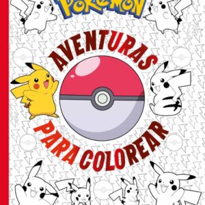 Libro POKEMON AVENTURAS PARA COLOREAR