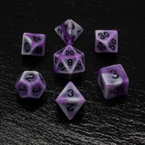 Set dados Rawblade Ancient Purple