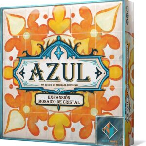 Juego de Mesa Azul Mosaico de Cristal