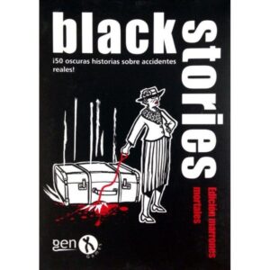 Juego de Mesa Black Stories Marrones Mortales