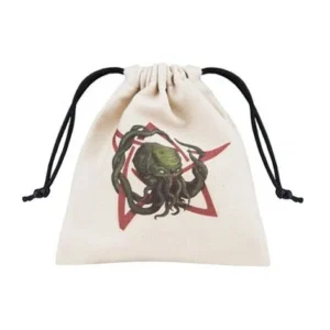 Bolsa de dados Q Workshop Cthulhu Beige Multicolor