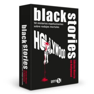 Juego de Mesa Black Stories Muerte en Hollywood