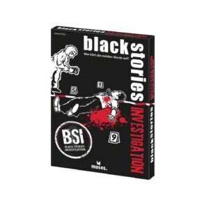 Juego de Mesa Black Stories Investigacion