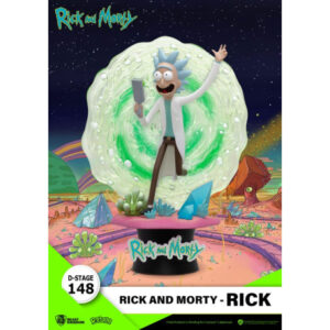 Figura Rick y Morty Diorama D-Stage Portal
