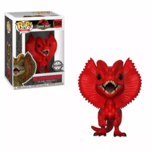 Funko Pop! Jurassic Park Dilophosaurus Red Exclusi