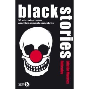 Juego de Mesa Black Stories Muertes Ridiculas