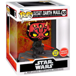Funko Pop! Deluxe Sar Wars Darth Maul Glow