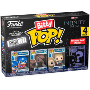 Funko Bitty Pop Marvel Infinity saga Capitan Ameri