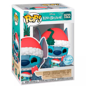 Funko Pop! Disney Stitch Unwrapping Gift Exclusivo