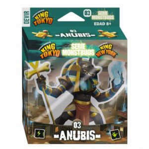 Juego de Mesa King of Tokyo Monstruos Anubis