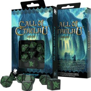 Set Dados Call of Cthulhu Set Negro