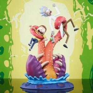 Figura Diamond Select Rick y Morty Diorama Pulpo